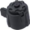 Evike Airsoft - Angel Custom 1500 Round Firestorm AEG Airsoft Drum Flashmag (Model: Scorpion EVO/Black) view 3