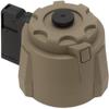 Evike Airsoft - Angel Custom 1500 Round Thunderstorm Electric Winding Drum Airsoft Mag (Model: Airsoft M14 / Dark Earth) view 3