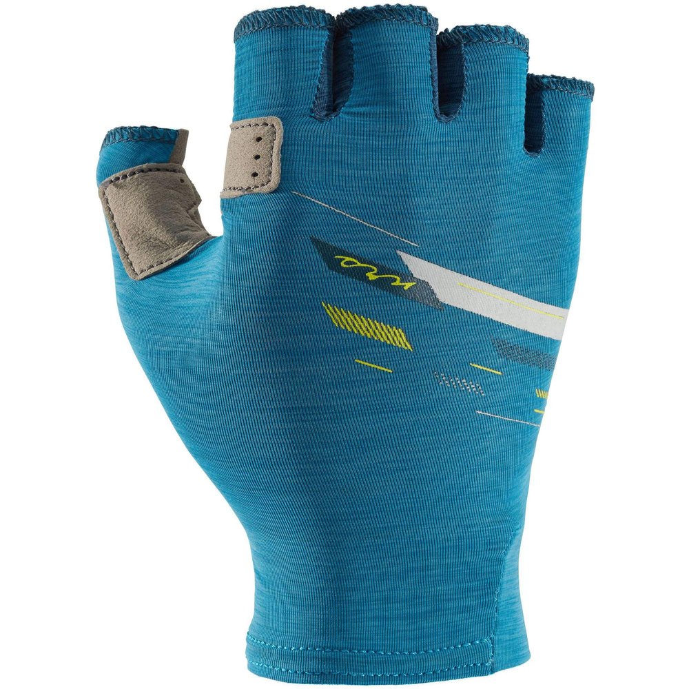NRS Women's Half-Finger Boater's Gloves (Fjord, X-Small)