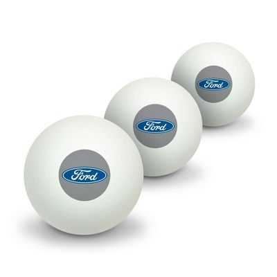 GRAPHICS & MORE Ford Motor Company Blue Oval Logo Novelty Table Tennis Ping Pong Ball 3 Pack