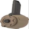 Evike Airsoft - Angel Custom 1500 Round Firestorm AEG Airsoft Drum Flashmag (Model: Vector/Dark Earth) view 1