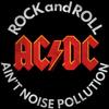 American Classics ACDC Rock and Roll Ain't Noise Pollution Raglan LG view 3