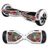 MightySkins Carbon Fiber Skin for Self Balancing Mini Scooter Hover Board - Acid Trippy | Protective, Durable Textured Carbon Fiber Finish | Easy to Apply, Remove, and Change Styles | Made in The USA view 1