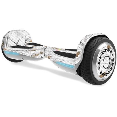 MightySkins Carbon Fiber Skin for Razor Hovertrax 1.5 Hover Board - Conceal Snow | Protective, Durable Textured Carbon Fiber Finish | Easy to Apply, Remove, and Change Styles | Made in The USA