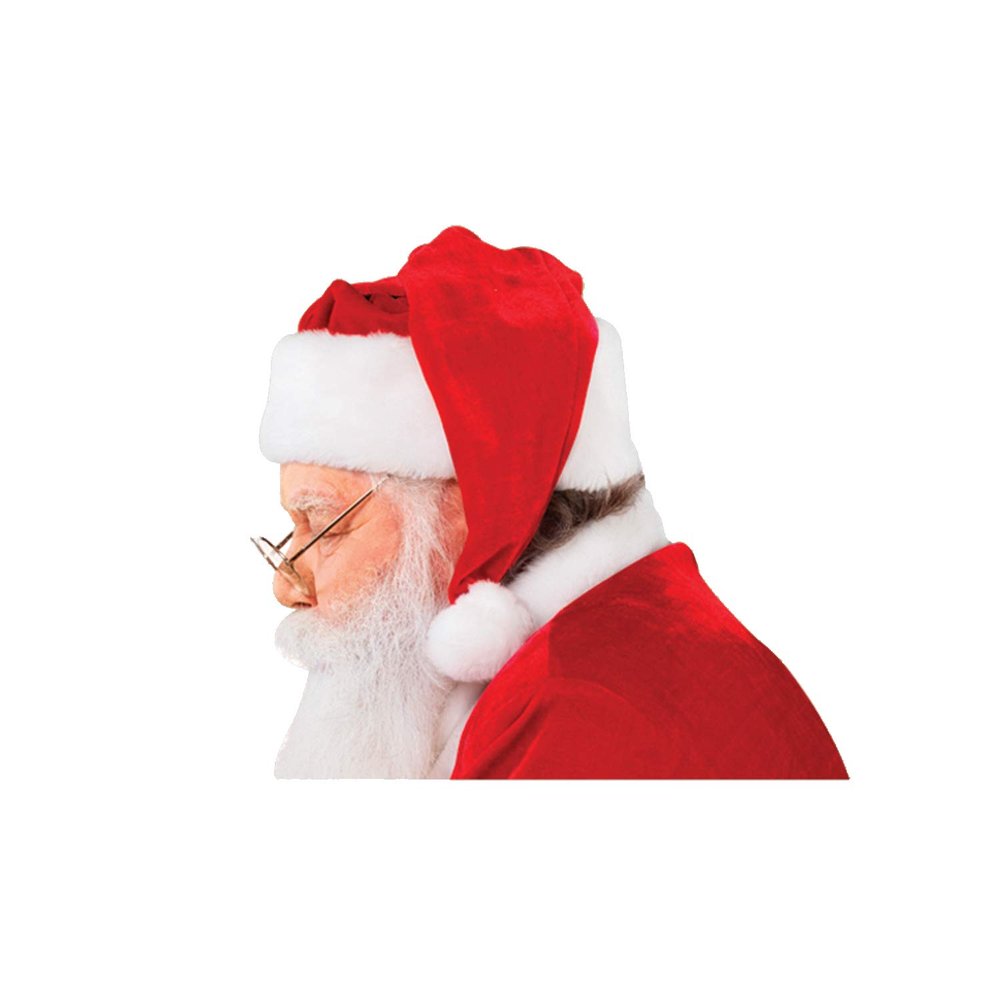 Aahs Engraving Car Stickers Funny Left Window Peel Off Political (Santa)