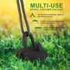 7Penn Spiral Ground Anchors - 8 Inch Black Tent Stakes Heavy Duty Ground Screw Anchor Twist Stakes, 4 Pack view 4