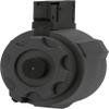 Evike Airsoft - Angel Custom 1500 Round Firestorm AEG Airsoft Drum Flashmag (Model: Airsoft M14 / Black) view 1