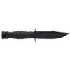 Smith & Wesson M&P Special Ops High Carbon S.S. Full Tang Fixed Blade Survival Knife with Clip Point, Rubberized Handle,Black view 4