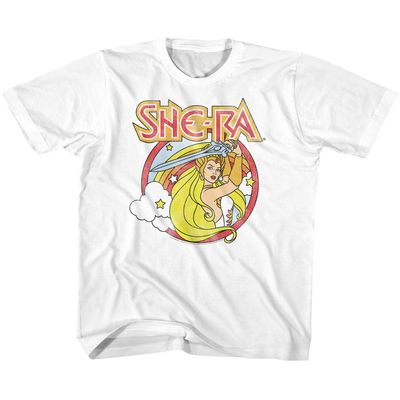 Masters of The Universe She-Ra Rainbow Sword Toddler Short Sleeve T-Shirt Graphic Tee
