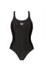 ARENA Women's LTS Y WaterFeel One Piece Swimsuit, Black, 24 view 1