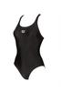 ARENA Women's LTS Y WaterFeel One Piece Swimsuit, Black, 24 view 2