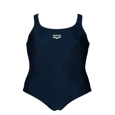 ARENA Girl's LTS Y Junior Youth WaterFeel One Piece Swimsuit, Navy, 22