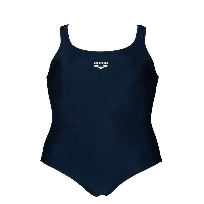 ARENA Girl's LTS Y Junior Youth WaterFeel One Piece Swimsuit, Navy, 22