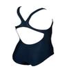 ARENA Girl's LTS Y Junior Youth WaterFeel One Piece Swimsuit, Navy, 22 view 3