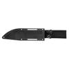 Smith & Wesson M&P Special Ops High Carbon S.S. Full Tang Fixed Blade Survival Knife with Clip Point, Rubberized Handle, Sawback and Pommel for Outdoor and Tactical view 3