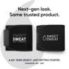 Sports Research Sweet Sweat Waist Trimmer Extra-Coverage (XC) - Premium Sweat Enhancing Fitness Band with More Belly Coverage - Adjustable Fit  Latex-Free Neoprene  More Coverage - XXL Black view 2