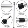 Sunnyglade 2 Pcs Adjustable Tarp Poles, Silver , Telescoping Aluminum Rods Portable Awning Poles for Camping,Backpacking,Hiking(Set of 2) view 4