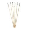 SHARROW Archery Wooden Arrows 31" Handmade Wooden Shaft Target Arrows with 5" Turkey Feathers and Replaceable Broadheads for Recurve Bow Longbow (Types 2, 6pcs) view 3