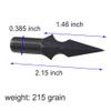 SHARROW Archery Wooden Arrows 31" Handmade Wooden Shaft Target Arrows with 5" Turkey Feathers and Replaceable Broadheads for Recurve Bow Longbow (Types 2, 6pcs) view 4