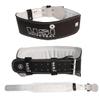 USI Weight Lifting Belt for Men Gym Pure Leather Belt Fitness Workout (XL) view 1