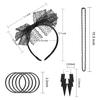 WILLBOND 80s Costume Accessories Set for Women Leg Warmers Lace Headband Fishnet Gloves Neon Earrings Bracelet Necklace Beads for 80s Retro Party Women Cosplay Dress Costume view 2