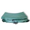 15' Round Replacement Spring Pad - Green view 1