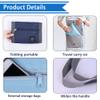 Foldable Travel Duffel Bag 2PCS Tote Carry on Luggage Bag Spirit Airlines Personal item Sports Gym Bag Water Resistant Weekender Overnight Bags for Women and Men (Green+Blue) view 3