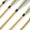 SHARROW Archery Wooden Arrows 31" Handmade Wooden Shaft Target Arrows with 5" Turkey Feathers and Replaceable Broadheads for Recurve Bow Longbow (Types 1, 6pcs) view 4