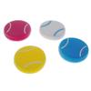 BESPORTBLE 10PCS Tennis Racket Vibration Dampeners, Tennis Shape Tennis Racquet Shock Absorbers Tennis Racket Strings Dampers for Players (Random Color) view 2