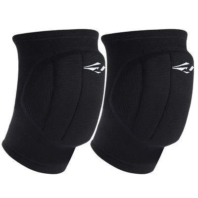 Rawxy Volleyball Knee Pads with High Protective Low-Profile Soft Padding, Dance Riding Protection for Junior Youth Adult (XL)