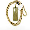 2.2" China Certified Grade A Nature Hisui Jadeite Jade Peace Plate Hand Carved Neckalce Pendants 0161 view 4