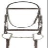 OVATION Fancy Raised Padded Bridle with Laced Reins view 1