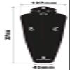 RideGuard Jungle Ember PF2 - Rear MTB Saddle Mudguard Mountain Bike Fender. Fits All Standard Rail Saddles. UK Made from 100% Recycled Plastic Waste and 100% Recyclable. view 2