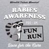 Rabies Awareness Fun Run - Funny TV Comedy Running Tank TOP - 2X-Large - Sport Grey view 2