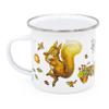 Peter Rabbit Enamel Mug, White, Medium view 1