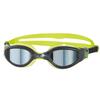 Zoggs Junior Phantom Elite Mirror Goggles Charcoal/Green/Mirror view 1