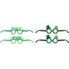Creative Converting 343106 Saint Patrick's Day Paper Glasses view 1