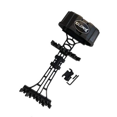 SHARROW Archery Arrow Quiver Quick Release Portable Arrow Case for Compound Bow Hunting (Black)