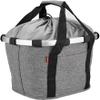 KLICKfix Unisex  Adult Twist Bicycle Basket, Silver, Plain view 1