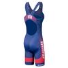 Synergy Women's Tri Suit - One Piece Triathlon Open Back Trisuit (USA, X-Large) view 2