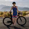 Synergy Women's Tri Suit - One Piece Triathlon Open Back Trisuit (USA, Large) view 4