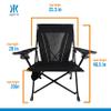 Kijaro XXL Dual Lock Portable Camping Chair - Supports Up to 400lbs - Enjoy The Outdoors in a Versatile Folding Chair, Sports Chair, Outdoor Chair & Lawn Chair view 2