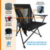 Kijaro XXL Dual Lock Portable Camping Chair - Supports Up to 400lbs - Enjoy The Outdoors in a Versatile Folding Chair, Sports Chair, Outdoor Chair & Lawn Chair view 4