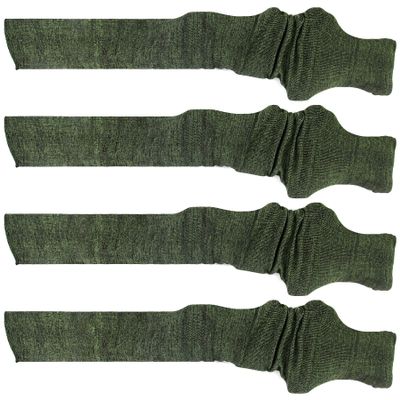 GUGULUZA Extra-Thick Gun Socks for Rifles with Scopes, Extra-Wide Gun Socks Sleeve for Shotguns, 47 x 6 inch fit Larger Scope & Tactical Accessories, Silicone-Treated, Anti-Rust