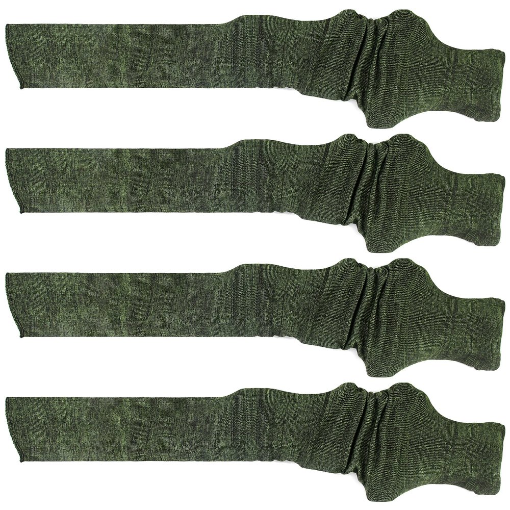GUGULUZA Extra-Thick Gun Socks for Rifles with Scopes, Extra-Wide Gun Socks Sleeve for Shotguns, 47 x 6 inch fit Larger Scope & Tactical Accessories, Silicone-Treated, Anti-Rust