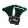 OHMY FIT Strong Women's Wrist Wrap Gloves - Wrist Support and Palm Protection Glove - Crossfit Grips - Training Accessories Great for Workout, Weight Lifting, Pilates, Yoga & More (Large, Green) view 1