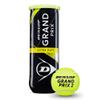 DUNLOP Grand Prix Extra Duty Hard Court Tennis Balls - 3 Ball Can (10 Cans) view 2