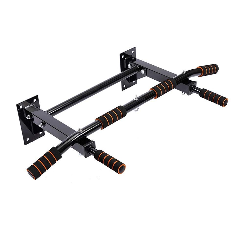 Pull-up Bars AGYH Wall-Mounted Horizontal Bar, Chin Up Bar with Grommet, Muscle Strength Training Equipment, Home Gym, Load 300kg, 3 Models (Color : Black 1)