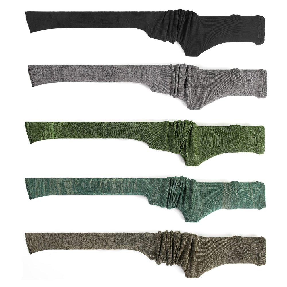 5-Pack Extra-Thick Gun Socks for Rifles and Shotguns, 54 x 4 Inch Sleeves