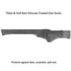 5-Pack Extra-Thick Gun Socks for Rifles and Shotguns, 54 x 4 Inch Sleeves view 3